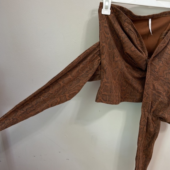 Free People Victoria Snake Print Tube - Picture 8 of 10